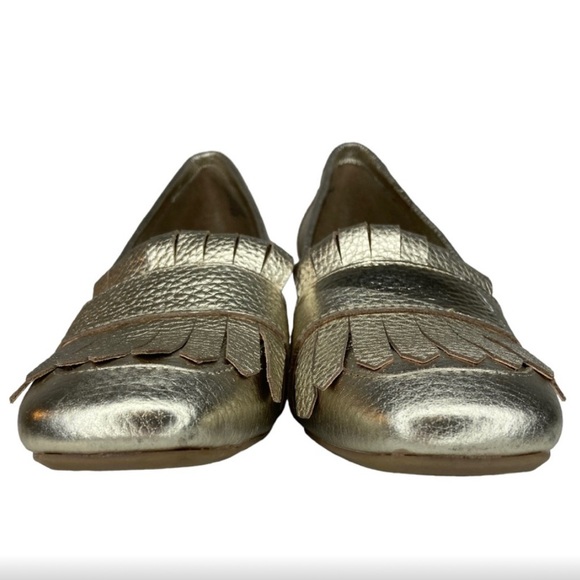 Kenneth Cole REACTION Women's Gold Michelle Block Heel Pump Size 6 NWT - Picture 11 of 11